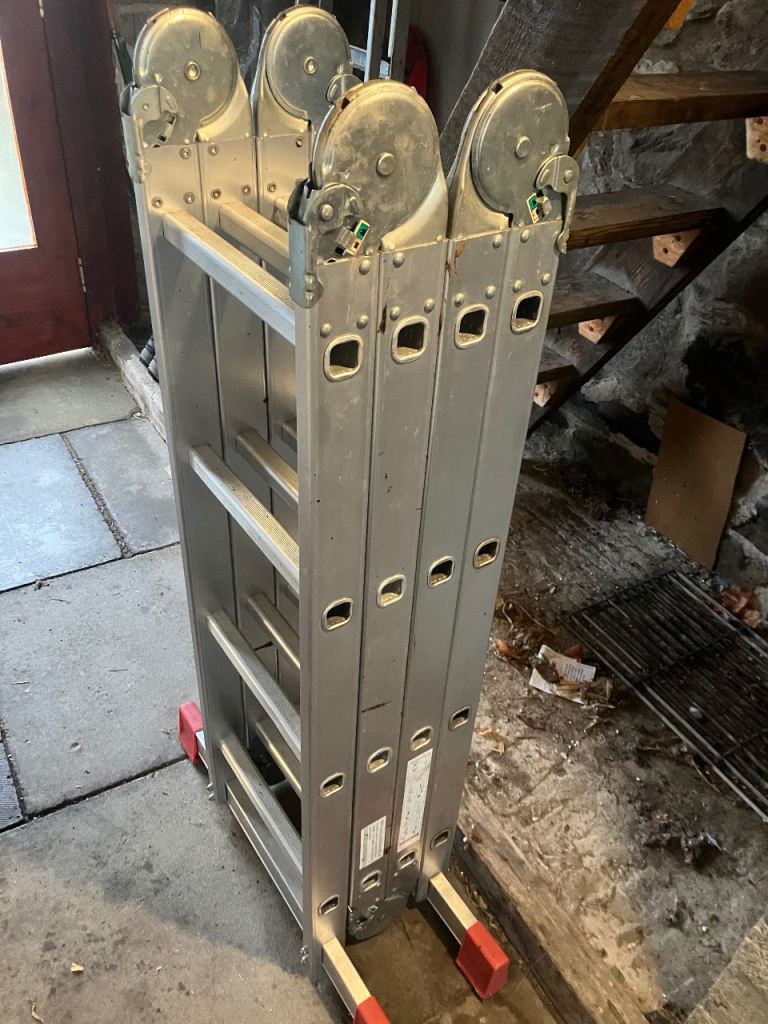 Multipurpose aluminium  folding ladder