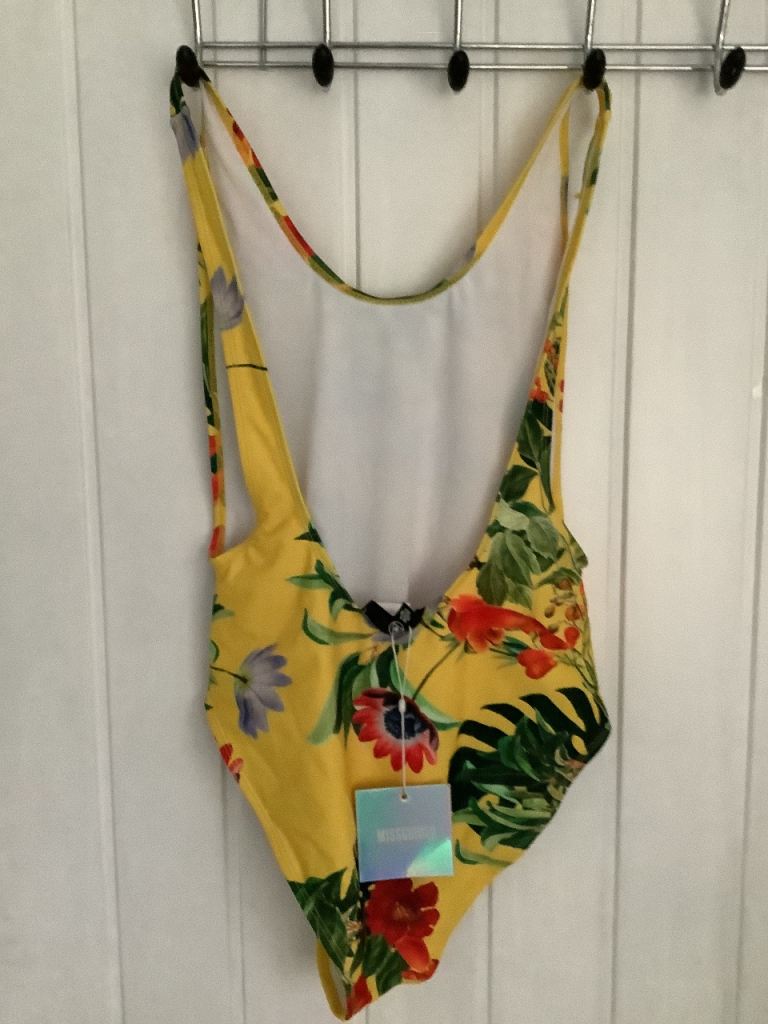 Swimming costume size 8 new missguided 