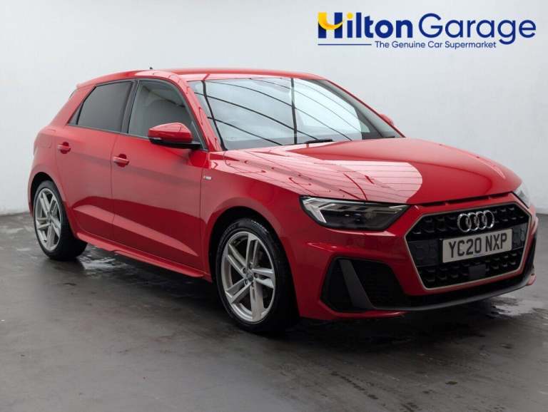 2020 Audi A1 1.0 TFSI 25 S line Sportback 5dr Petrol Manual Euro 6 (s/s) (95 ps) BLUETOO HATCHBAC...