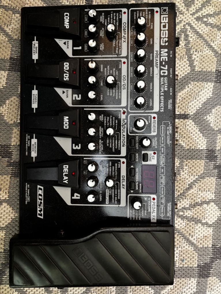 Boss ME-70 Guitar pedal Fx