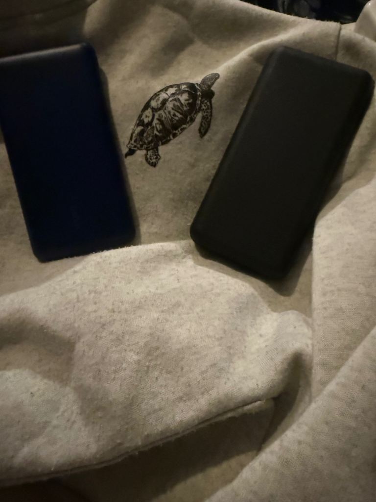 Juice Power Banks - Black and Blue, Good Condition