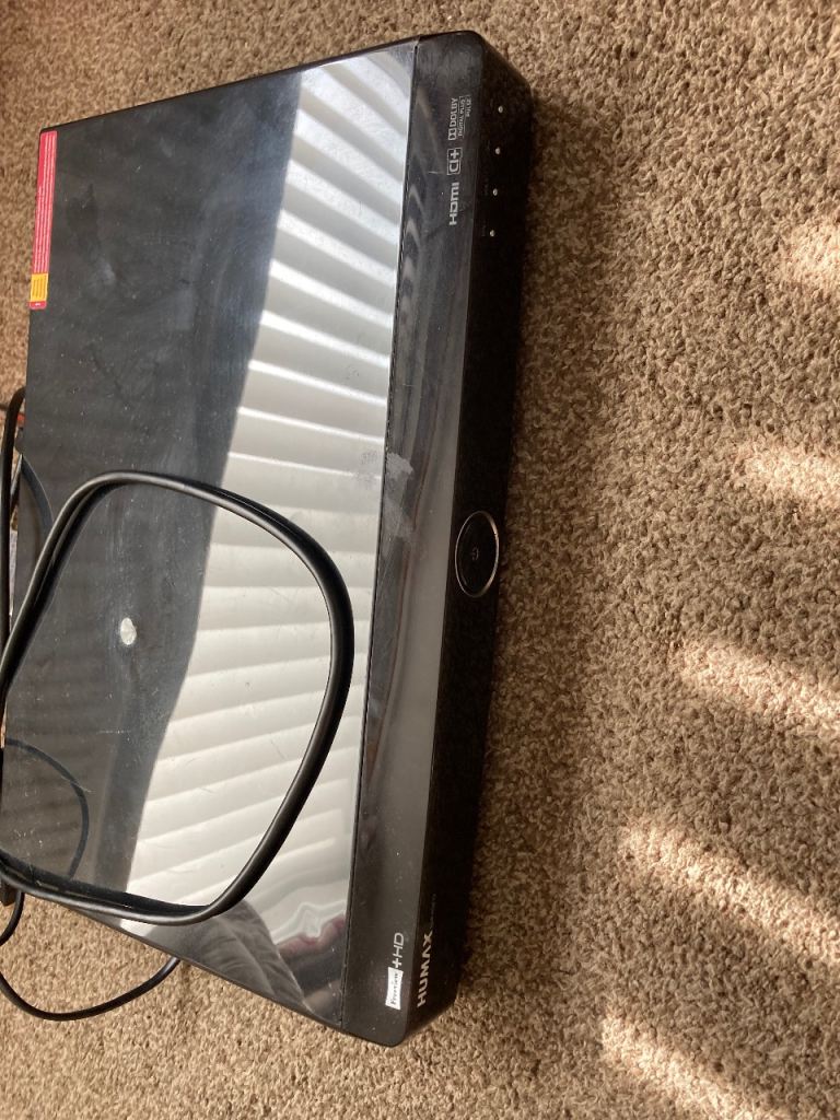 Humax Digital TV Recorder - Black, Good Condition