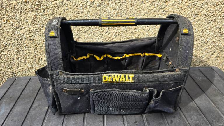 DeWalt Open-Top Tool Tote Bag – Good Condition
