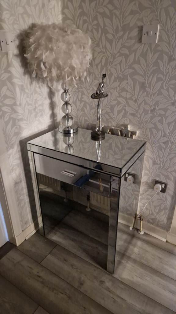Mirrored Console Table – Good Condition