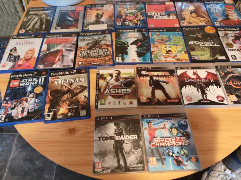image for 21 mixed playstation & PS3 games