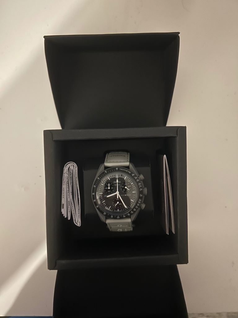 Omega x swatch mission to the Mercury 