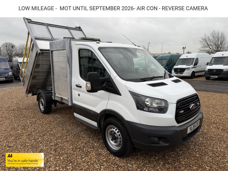 2019 Ford Transit 2.0 350 EcoBlue 1-Way Tipper 2dr Diesel Manual RWD L2 Euro 6 (1-Stop) (105  Tip...