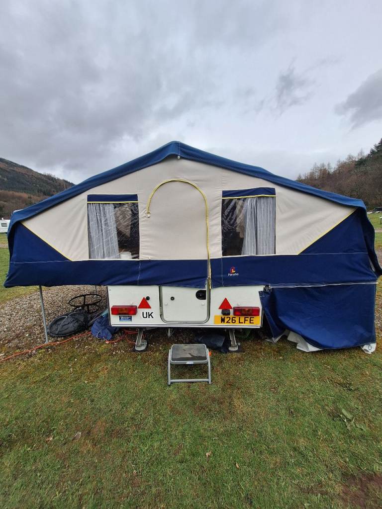 Pennine fiesta folding camper 2004