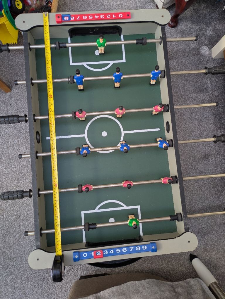Tabletop Football Game – Good Condition, Fun for All Ages