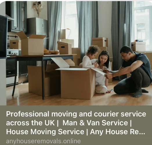 24/7 Man and Van Hire | Man & Van | House Moving Company | House Removals | Furniture Collection 