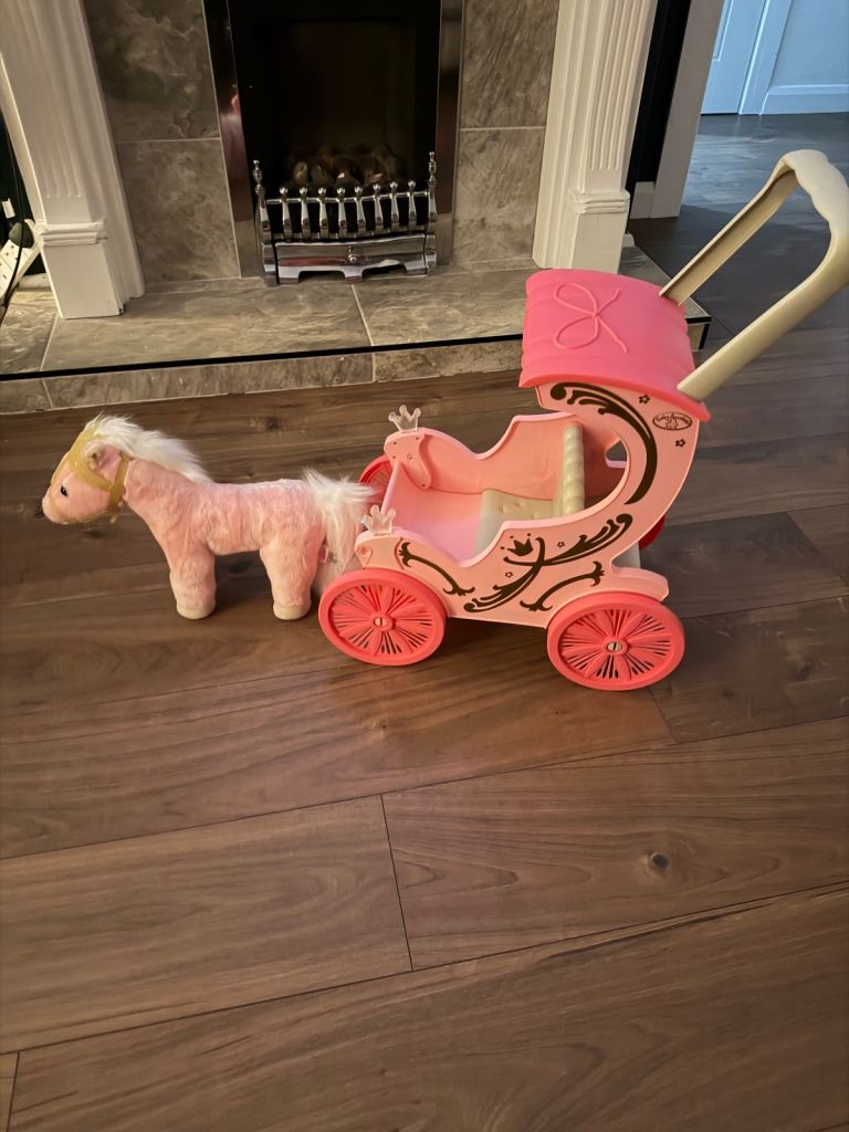 Baby Annabell pony and carriage 