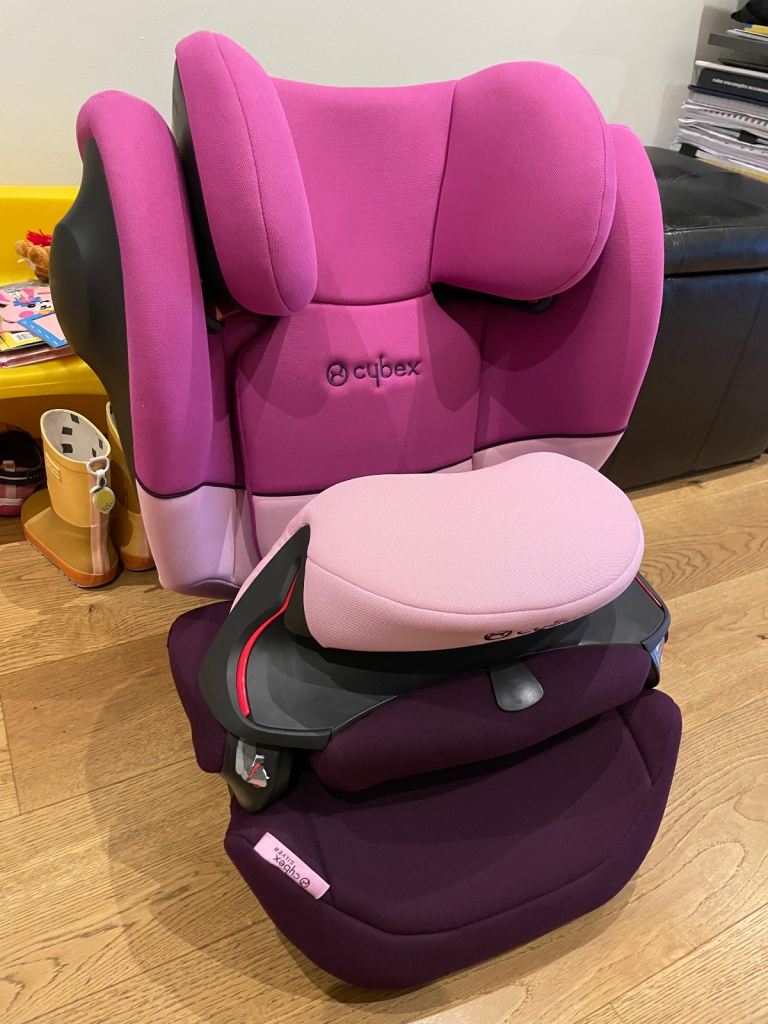 CYBEX Silver Pallas M-Fix SL 2-in-1 Pink