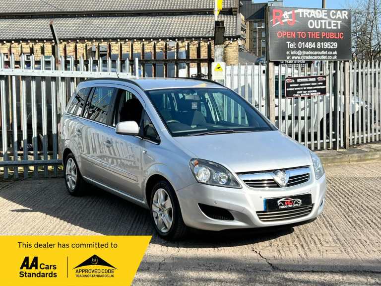 2011 Vauxhall Zafira 1.7 EXCLUSIV CDTI MPV Diesel Manual