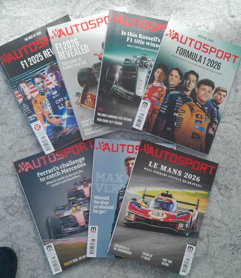 Autosport Magazines Nov 24 - July 26. Great Condition