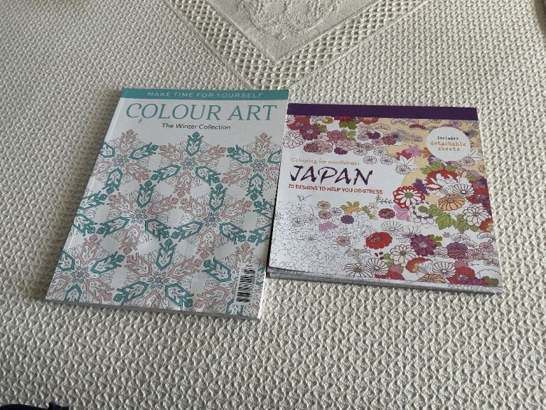 Adult colouring books 