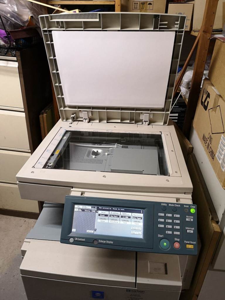 Minolta CF2002 Colour A3 Photocopier (high res, non-auto-feed scanner)
