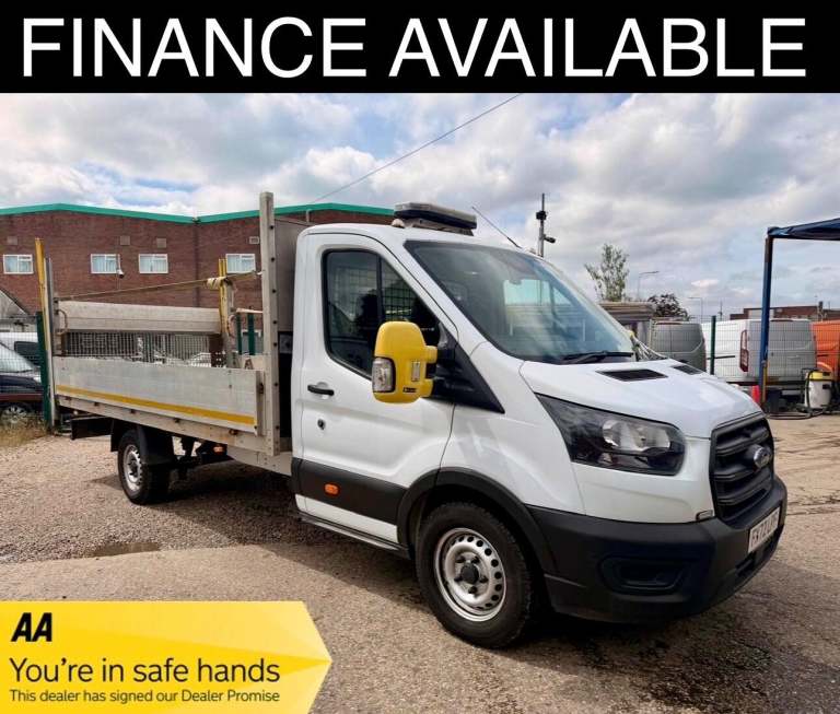 2022 Ford Transit 2.0 350 EcoBlue Leader Dropside 2dr Diesel Manual L4 Euro 6 (s/s) (130 ps) CHAS...