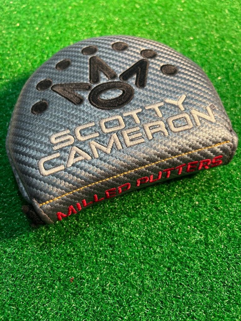 SCOTTY CAMERON DESIGN MALLET PUTTER HEADCOVER. * LIKE NEW *