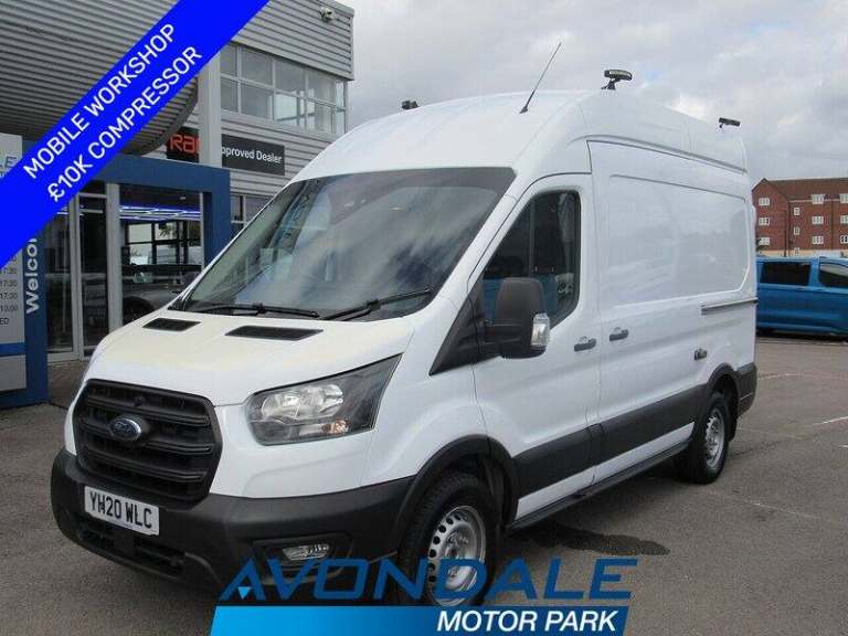 2020 Ford Transit 350 EcoBlue L2 H3 MOBILE WORK SHOP HIGH SPECIFICATION EURO 6 VAN 2.0 5dr Pa Pan...
