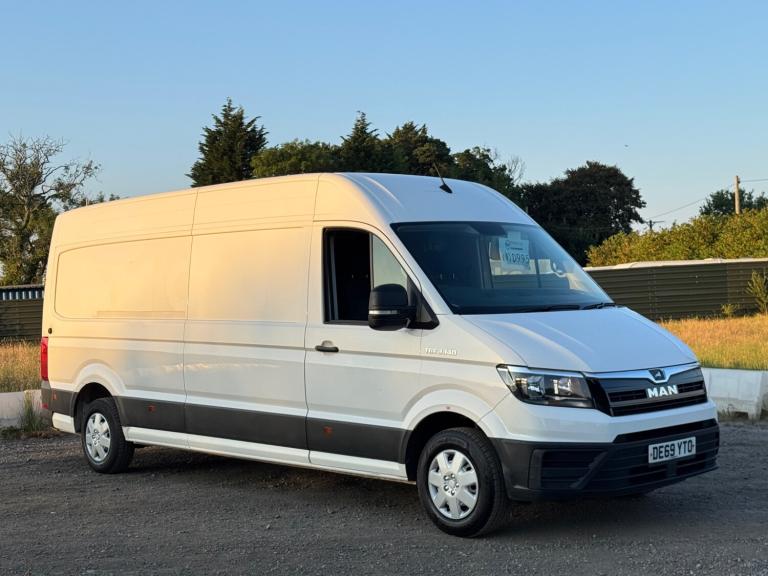 2019 MAN TGE 3.140 2.0TDI 140BHP FWD HIGH ROOF LWB WARRANTY AND FINANCE NO VAT  PANEL VAN Diesel ...