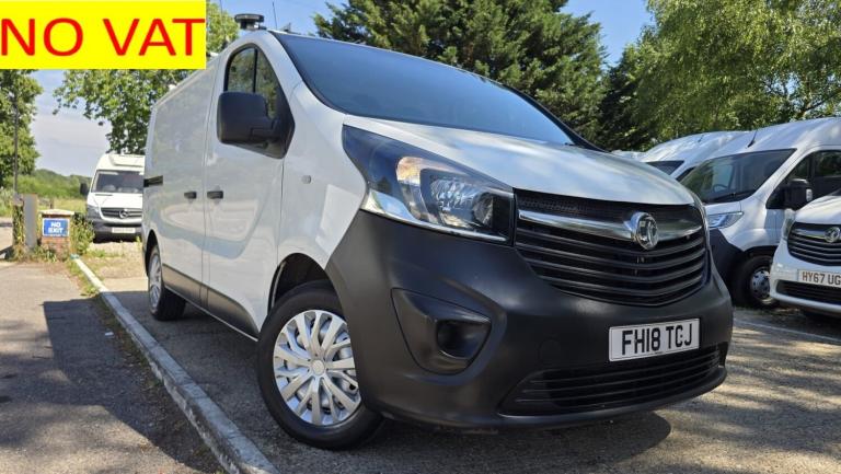 2018 Vauxhall Vivaro 1.6 CDTi 2900 L1 H1 Euro 6 ( NO VAT) PANEL VAN Diesel Manual