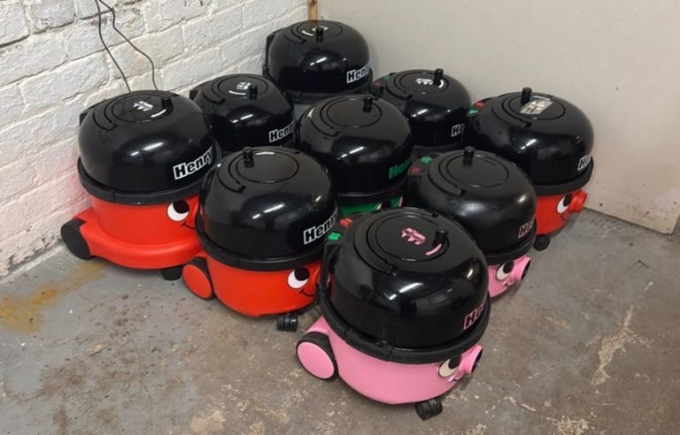 Henry Hetty cylinder Numatic cylinder vacuum cleaners 