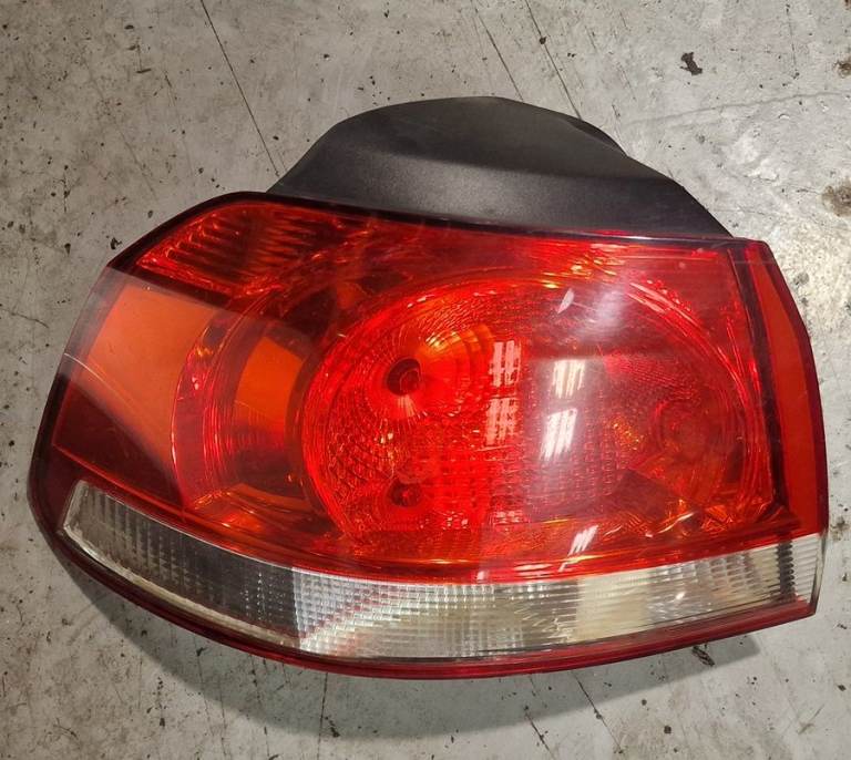 VW Golf Mk6 Left Side Rear Light 2010