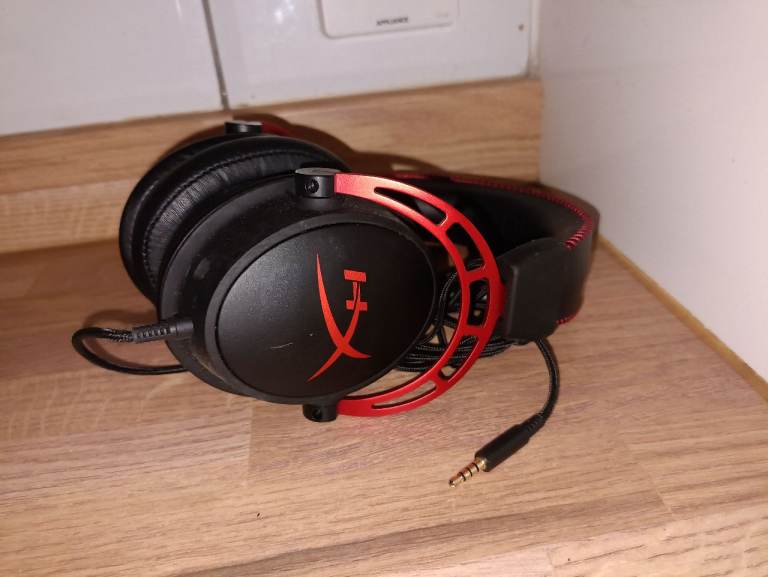 HyperX Cloud Alpha RED - 7.1 GAMING HEADPHONES / HEADSET / MIC - PC/PS4/PS5/XBOX/NINTENDO