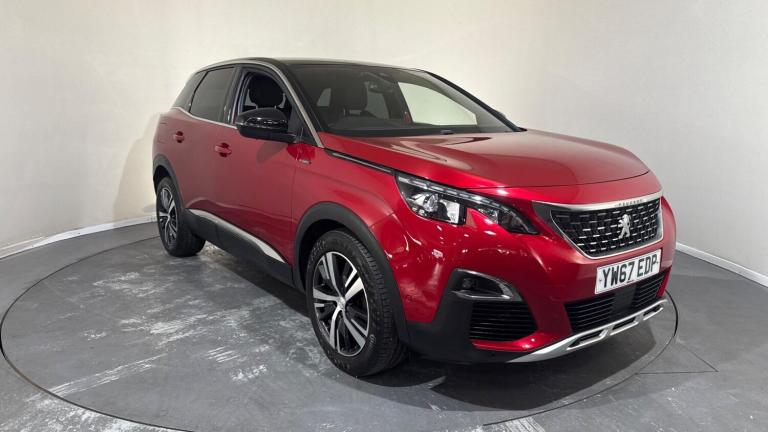 2018 Peugeot 3008 1.6 THP GT Line EAT Euro 6 (s/s) 5dr HATCHBACK Petrol Automatic