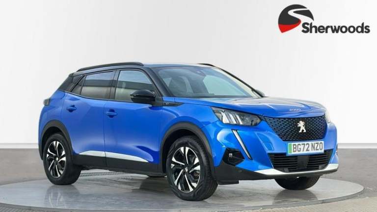 2022 Peugeot E-2008 50kWh GT SUV 5dr Electric Auto (7kW Charger) (136 ps) Automatic Estate Electr...