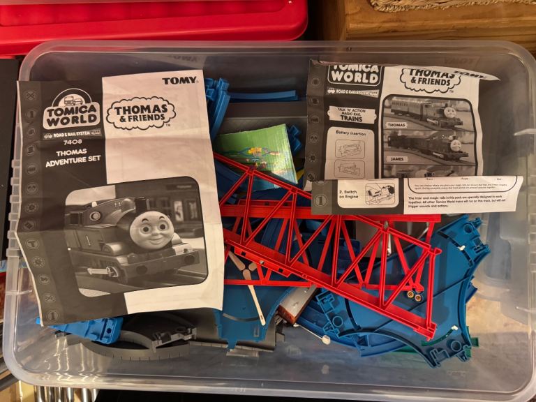 Thomas & Friends Tomica World Adventure Set with engines
