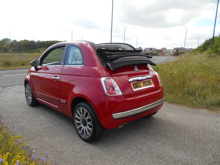 FIAT 500 POPULAR CONVERTIBLE STUNNING RED 2010 £35 ROAD TAX BARGAIN ONLY £2295 *LOOK* PX/DELIVERY