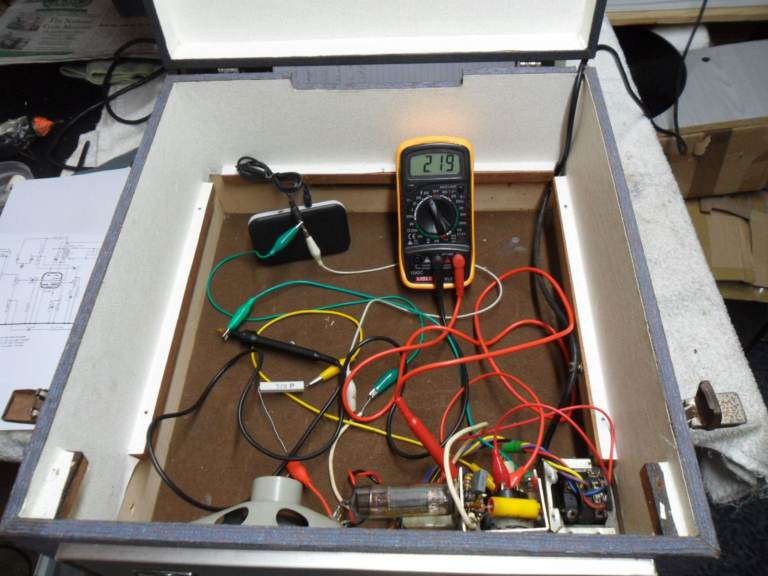 Vintage Pye record player early 1960's, refurbished/serviced