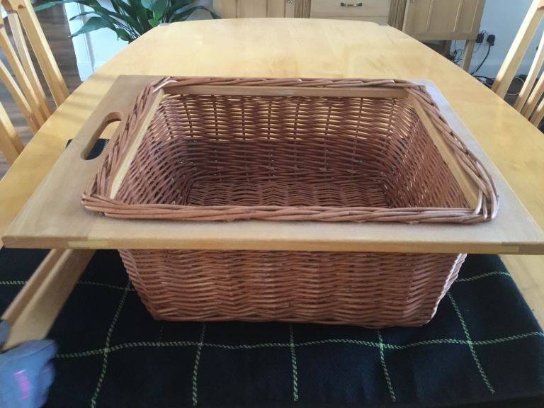 Wicker Kitchen Storage