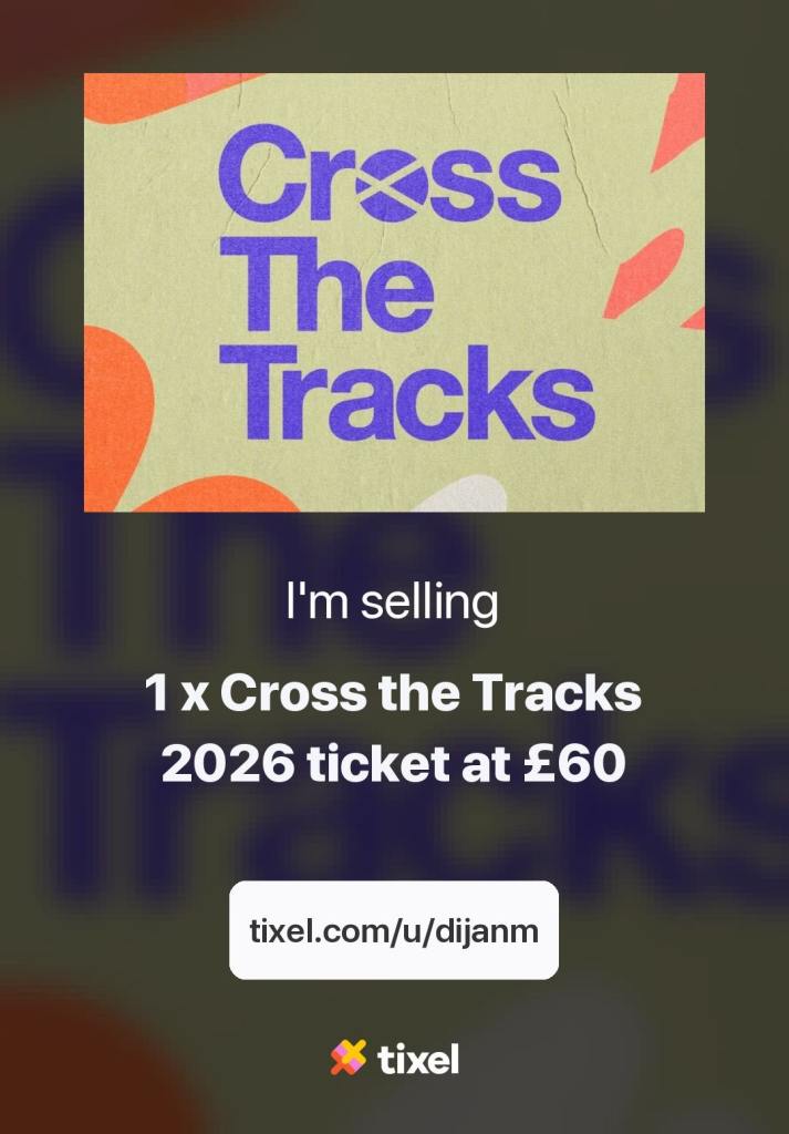 Cross the Tracks Ticket