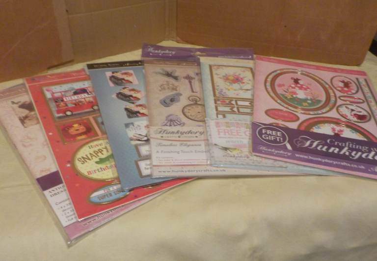 6 Sets of Hunkydody Adorable Scoreable Card Making Kits