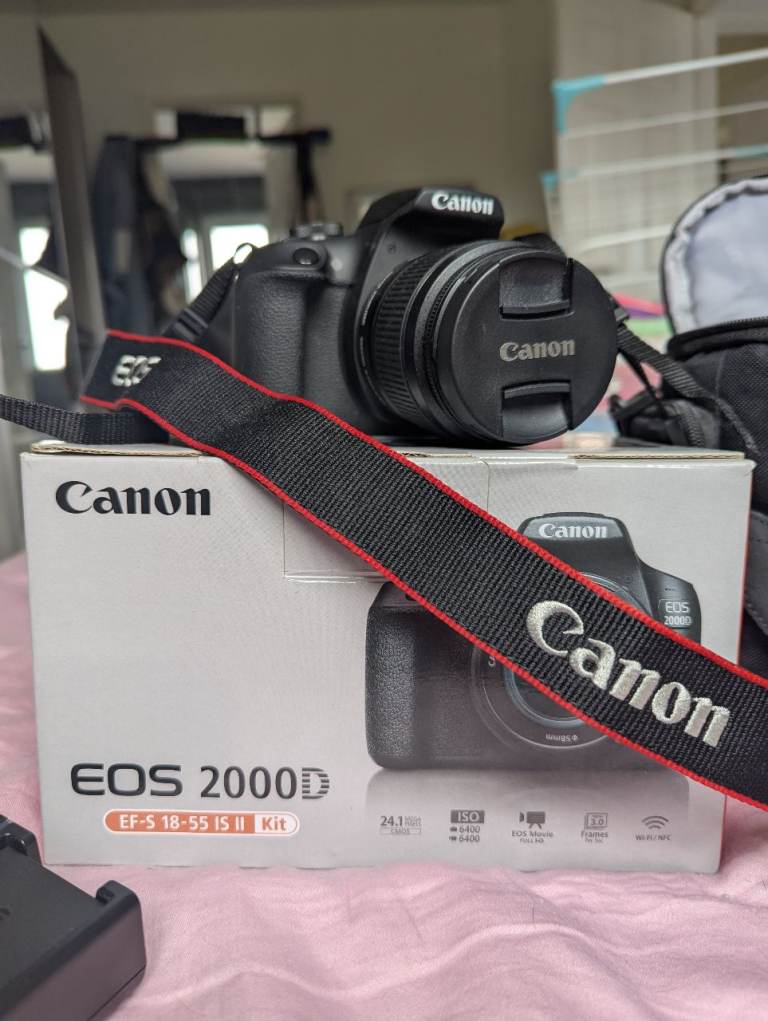 Canon EOS 2000D Camera barely used