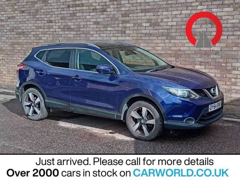2014 Nissan Qashqai 1.5 dCi n-tec+ SUV 5dr Diesel Manual 2WD Euro 5 (s/s) (110 ps) HATCHBACK Dies...