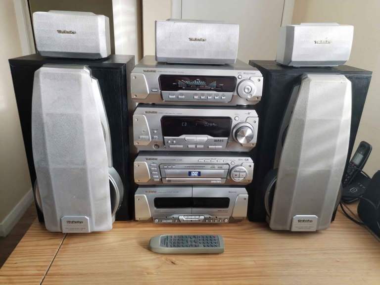 Technics dv290 high quality hifi system
