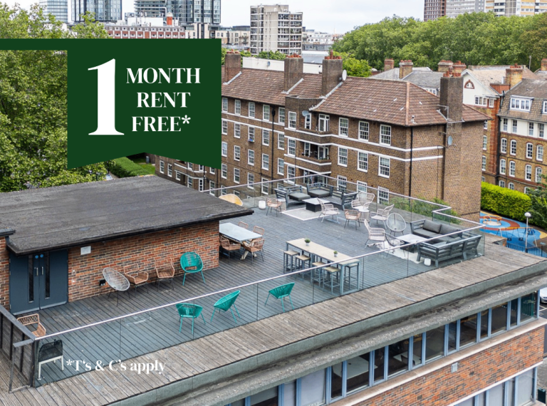 Plug-and-Play 6-Desk Office | Flexible Terms | Rooftop Terrace | Old Street