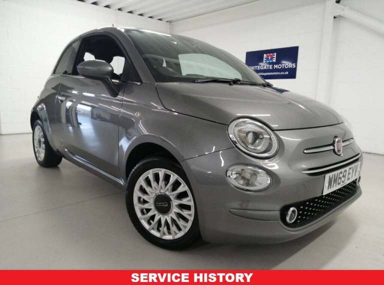 2020 69 FIAT 500 1.2 LOUNGE HATCHBACK 3DR PETROL DUALOGIC EURO 6 (S/S) (69 BHP)