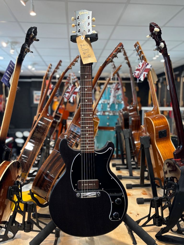 Gibson Les Paul DC Tribute Ebony-Black Single P90 (2019)