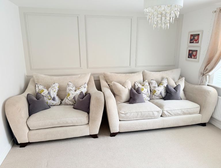 Sofology Renata 3-Seater Sofa & Love Seat