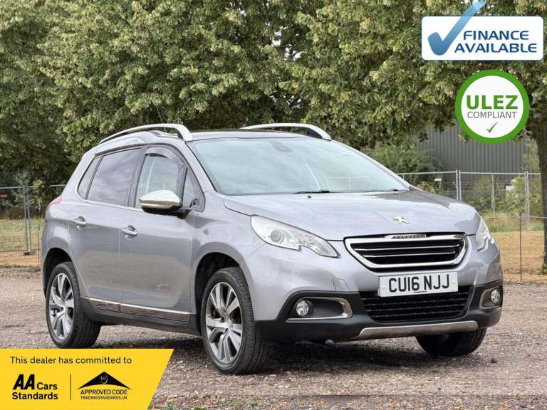 2016 Peugeot 2008 1.2 PureTech 110 Feline 5dr [Calima] EAT6 HATCHBACK PETROL Automatic