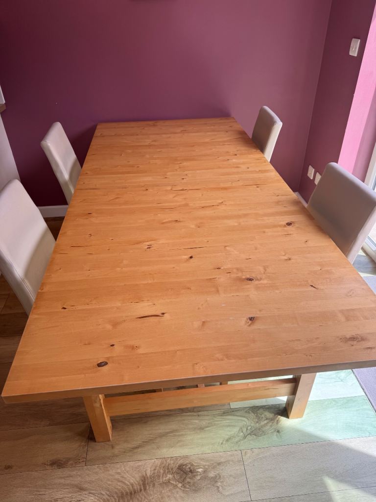 Solid Pine Extendable dining table