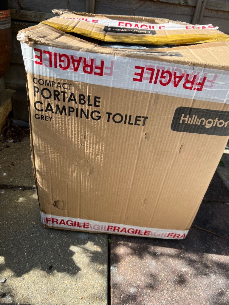 Portable camping toilets 
