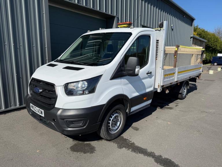 2022 Ford Transit 2.0 EcoBlue 130ps dropside tail-lift  CHASSIS CAB Diesel Manual