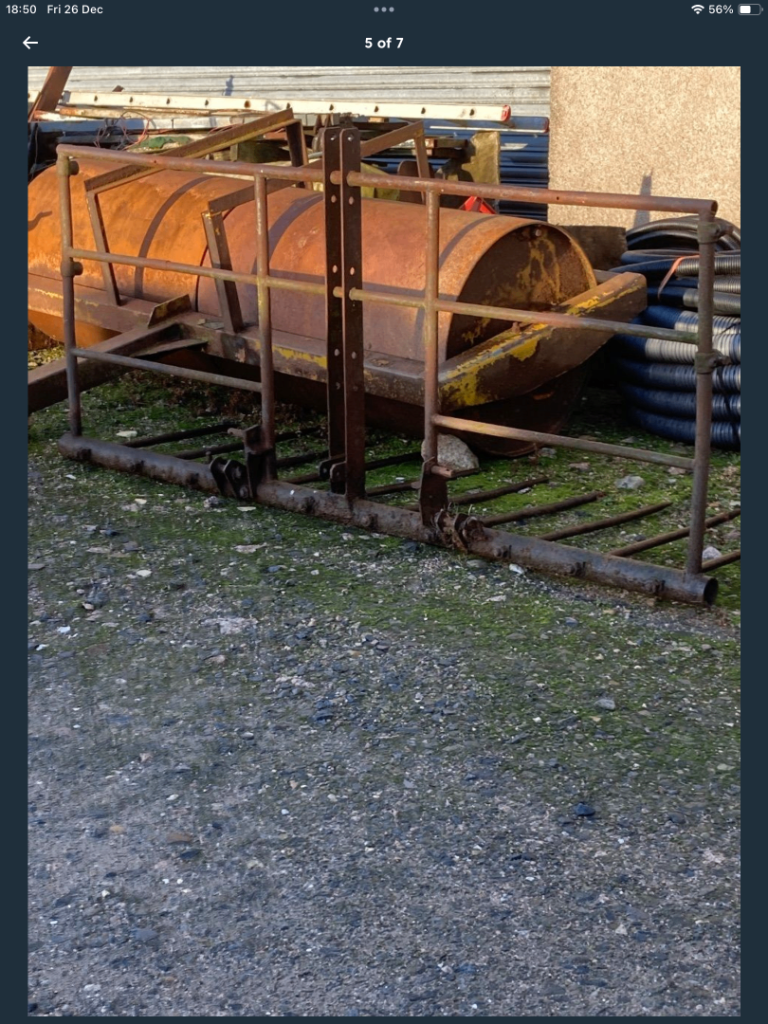 Seller plough / buckrake 