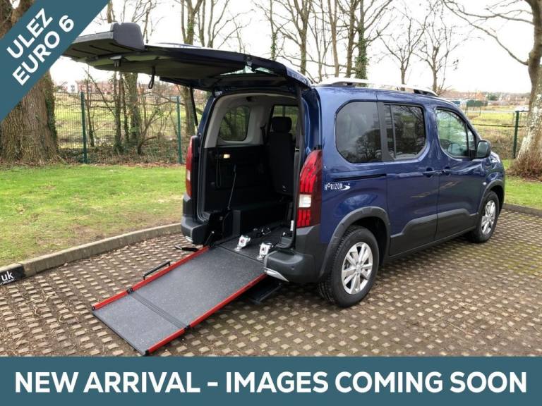 2021 Peugeot Rifter 5 Seat Wheelchair Accessible Disabled Access Vehicle WAV MPV Diesel Manual