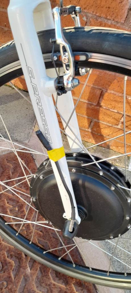 500w electric front wheel 700 size conversion kit.